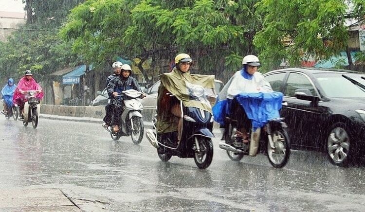 Mưa là nguyên nhân dẫn đến các phụ kiện bị gỉ sét