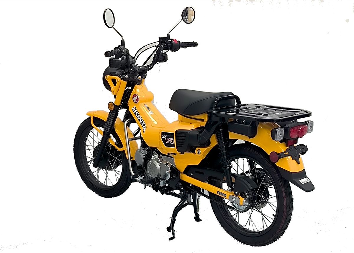 Honda CT125 ABS phù hợp nhiều vóc dáng người lái