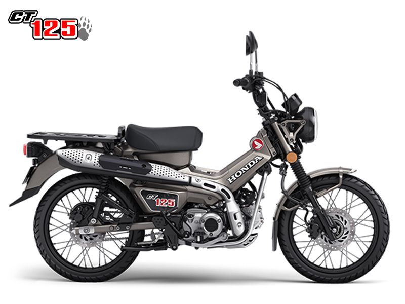 Honda CT125 ABS màu xám xi măng