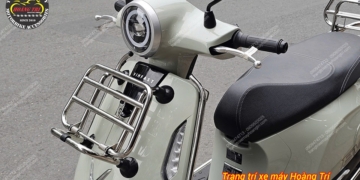 Baga và kính chắn gió VinFast EVO: Nâng tầm tiện ích, tăng chất Vespa và tối ưu trải nghiệm đi phố