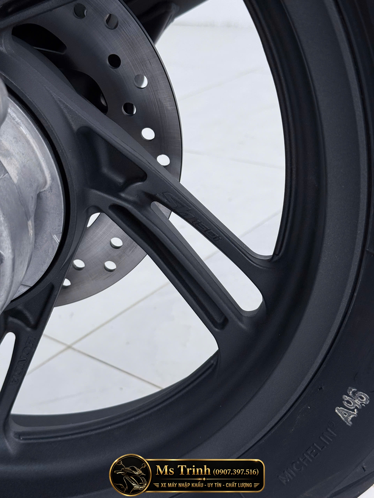 Mâm khắc nổi SH150i