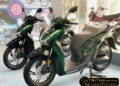 Honda SH150 Vetro Green xanh lục bảo phiên bản giới hạn trưng bày thực tế